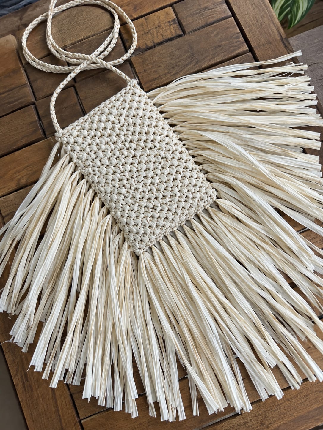 Palesa fringe phone bag